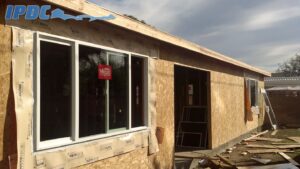 Exterior building in process of being built